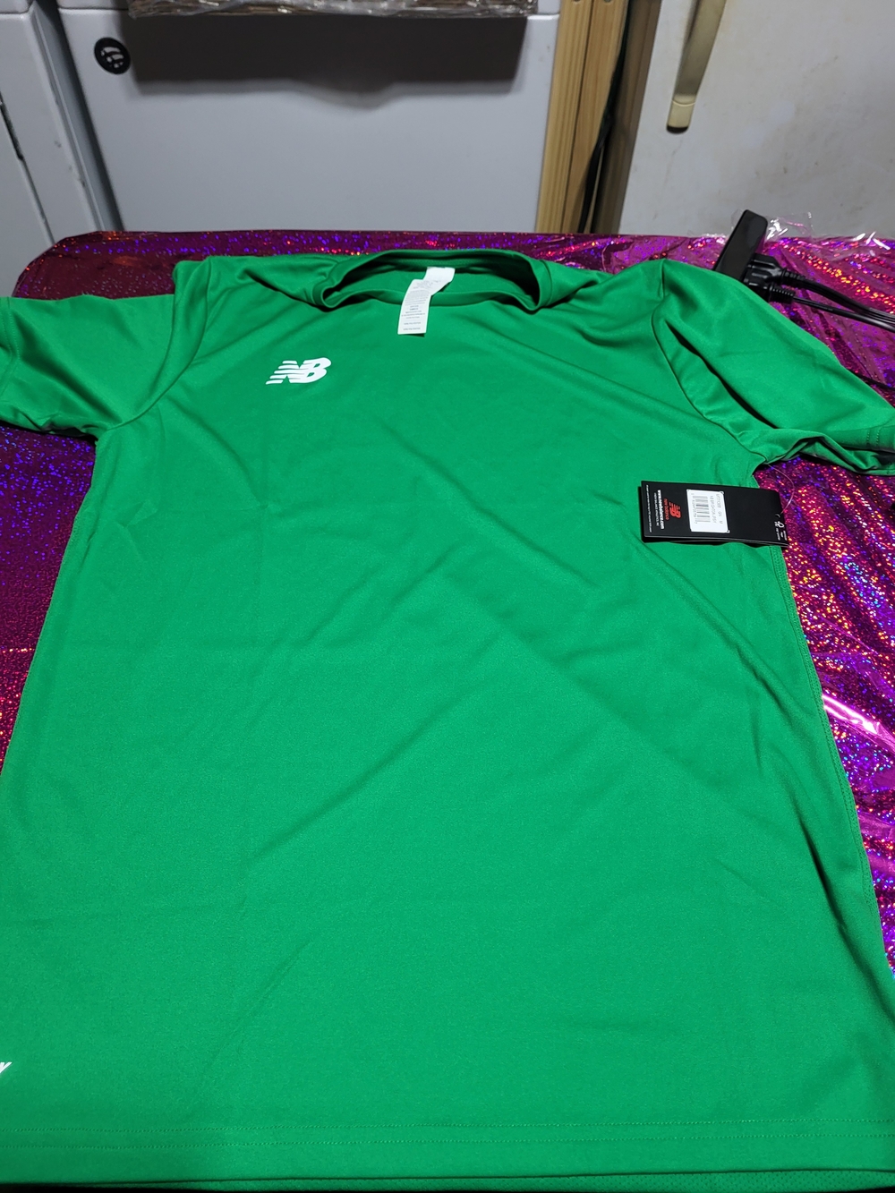 New Balance Men’s Performance Crew Neck Shirt - Green